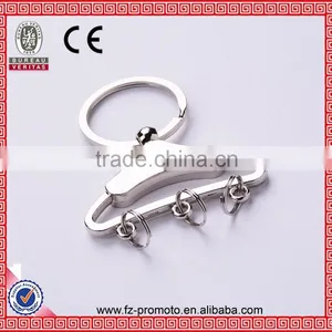 Novelty Clothes Hanger Shape Keychain Accept OEM thumbnail-1