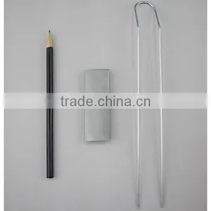 10 Inch Gardening Pencil With Slip-On Plant Zinc Label thumbnail-3