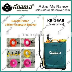 (KB-16AB)16L Double Piston Hand Pump Sprayer thumbnail-1
