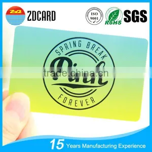 Hot Selling Custom Prints Cheap PVC Gift Card thumbnail-5