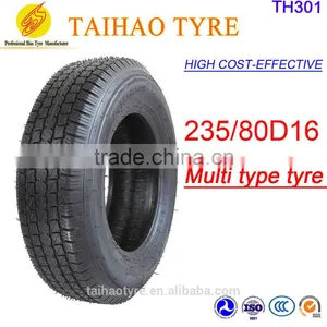 Wholesale DOT "MK" USA Market Bias Trailer Tires 175/80D13 205/75D14 205/75D15 225/75D15 235/80D16 Small Trailer ST Tralier Tire thumbnail-1