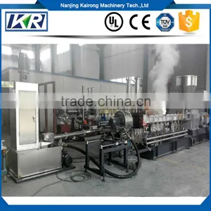 Heat Sensitive Water Cooling Strand Plastic Extruder Machine/TPU/TPU Sole Pelletizing Machine for Twin Screw Extruder thumbnail-5