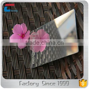 Custom Sized Blank Printing Stainless Steel Metal Mirror Card thumbnail-1