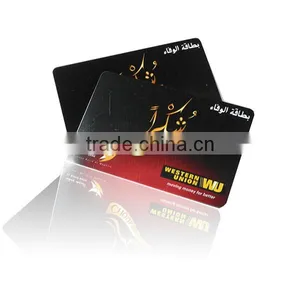 PVC Gold/Silver Hot Foil Stamping Cards thumbnail-2