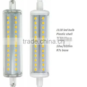 J118 10W 920LM 360degree R7S Corn LED 100w Halogen Replacement PC Plastic 5050 Smd Wholesale From China thumbnail-2