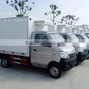 Changan Mini Refrigerator Truck Gasoline Refrigeration Van for Sale thumbnail-4
