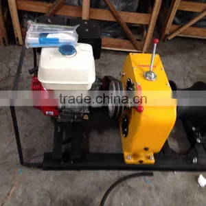 8 Ton HONDA Engine Cable Drum Winch thumbnail-1