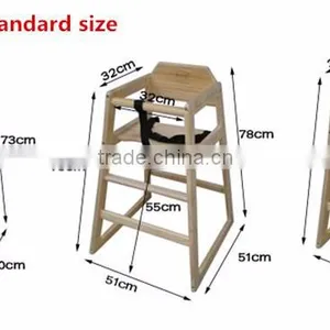 High Quality Detachable Wooden Highchair OEM Manufacturer thumbnail-3