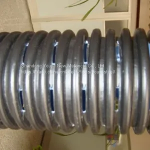 GB International DIN HDPE Flexible Twin Wall Double Wall Corrugated Perforated Pipe for Water Drainage Tube thumbnail-1