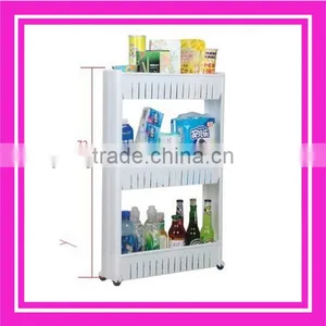 Plastic Storage Rack / Plastic Folding Rack / Plastic Rack With Wheels thumbnail-1