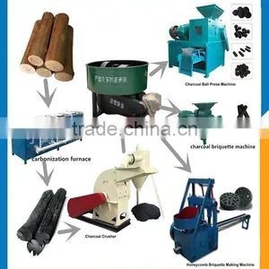 Latest Technology Advanced Long Service Life Coconut Husk Charcoal Extruding Machine thumbnail-5