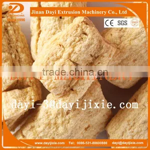 Automatic Textured Vegetarian Protein(TVP)/soya Meat Soya Nuggets Process Line -- Jinan DaYi Extrusion Machinery thumbnail-1