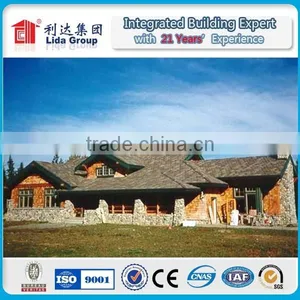 High Quality Beautiful Luxury Prefab Garden Studio/steel Structure Labor Prefab Villa thumbnail-6