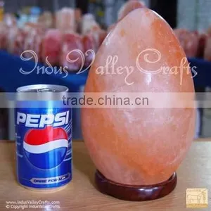 Egg Salt Lamp, Salt Crystal Lamp, Lightning Lamp thumbnail-1