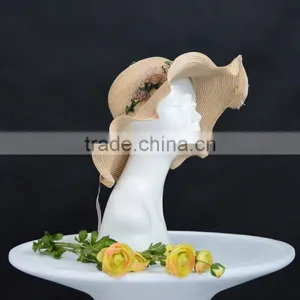 Abstract In Whie for Female Mannequin Head For Cap Display thumbnail-2
