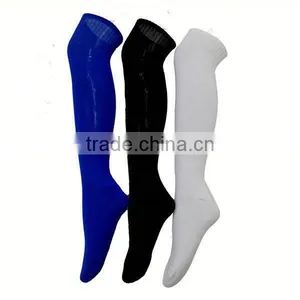 Hot Sale Breathable Plain Club Long Socks thumbnail-1