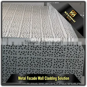 304 Stainless Steel Exterior Wall Perporated Metal Cladding for Decoration thumbnail-2