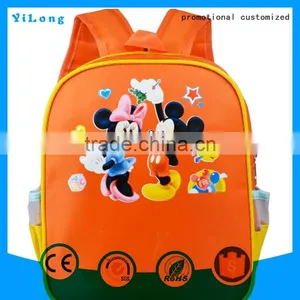 2016 New Styles Kids Cartoon Backpack Custom Made Logo Printed Children School Bags for Kids thumbnail-1