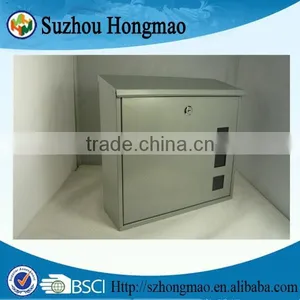 High Grade 304 Staineless Steel Mail Box With Glass Door thumbnail-1