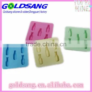 Silicone Cola Bottle Ice Tray Food Grade Silicone Cola IceTray-Coffee thumbnail-1
