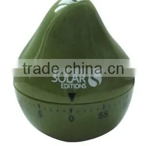 Plastic Pear Shape Mechanical Countdown Kitchen Timer thumbnail-1