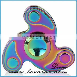 Custom Logo Zinc Alloy Metal Fingertip Gyro Spinner Toys for Kids & Adults thumbnail-5
