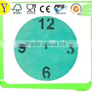 Clock Shape Wooden Decorative Craft thumbnail-1