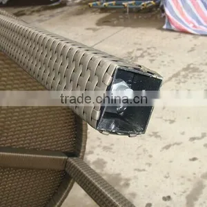 Outdoor Rattan Acrylic Table thumbnail-4