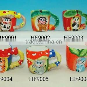 Cartoon Ceramic Mug thumbnail-1