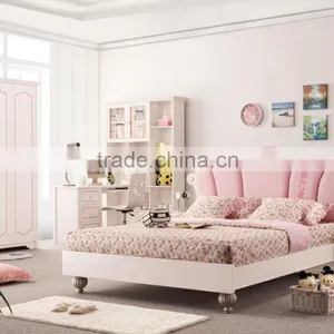 RD103 Sweet Girl Cherry Princess Bedroom Set 2015 New Children Kids Colofurl Cartoon Furniture on Sale in Stock thumbnail-5