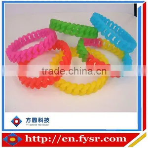 Cute Design Silicone Hemp Twisted Bracelet thumbnail-1