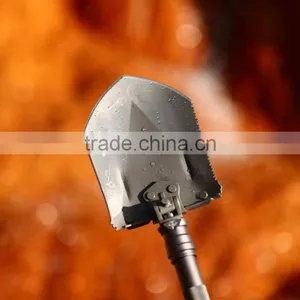 Emergency Car Window Braking Tool Glass Breaker Multifunction Shovel With Flashlight Knife Axe thumbnail-1