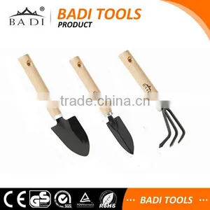 3 Pcs Competitive Price High Quality Steel Kids Garden Hand Tool Set thumbnail-1