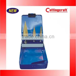 4-12 4-20 4-30mm Step Down Steel Drilling HSS Drill Bit Set thumbnail-1