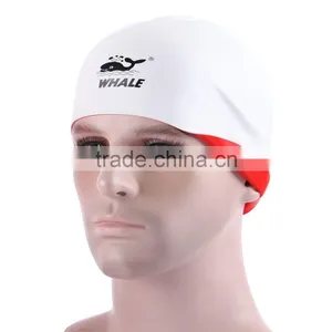 3D Swim Cap With 100%silicone, 3D Reversible Ball Swim Cap thumbnail-1