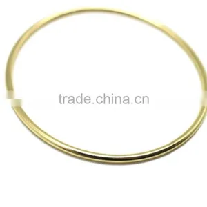 High Quality Bright Color Metal O Ring for Handbag Round Ring, Butt Welded Steel Wire Rings ID 1" thumbnail-2