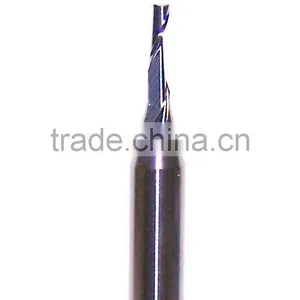 Single Flute Spiral End Mill Cutter CNC Bit thumbnail-1