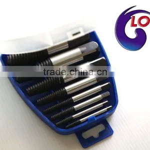 8 Pcs Screw Extractor Drill Bit Set for Repair Tools thumbnail-2