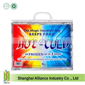 Promotional Market Custom Plastic Insulated Aluminum Film Cooler Bag Thermal Bag thumbnail-5