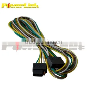 S20180 Boat Trailer Hitch RV 4 Pole Flat Connector 120in Wire thumbnail-1