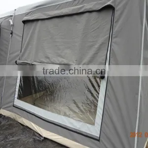 Comfortable Best Folding Camper Roof Top Tent Trailer 7ft Trailer Tent thumbnail-4