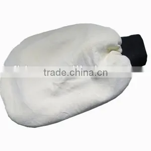 Natural Genuine Chamois Sheepskin Car Wash Gloves Super Soft thumbnail-1