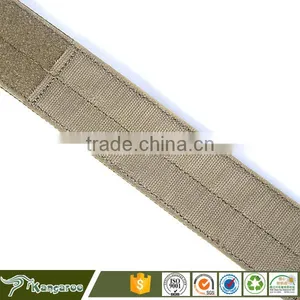 Brown Tactical Belt With Buckle Metal Military thumbnail-4