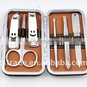 2014 New 7PC Professional Fashion Promotion Nail Pedicure Manicure Set Tools AM-618 thumbnail-1