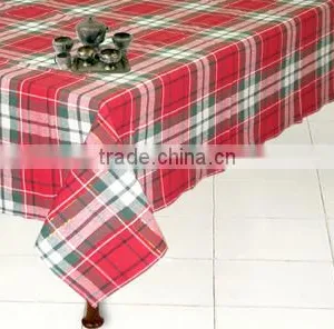 INDIAN MADE COTTON STRIPED TABLE CLOTH / PRINTED TABLE LINEN / CUSTOM STRIPE TABLE COVER thumbnail-2