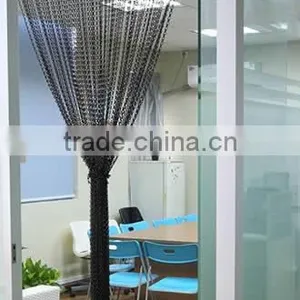 12mm Black Double Hook Size Aluminum Insect Curtain Chain thumbnail-5