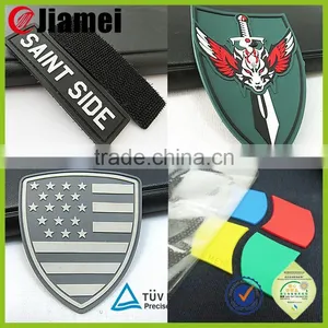 Custom Logo Design Rubber Silicone or Embroidery Baseball Cap Patch thumbnail-5