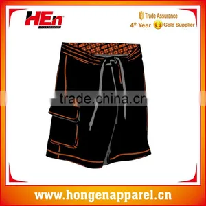 Hongen Apparel Summer Hot Custom Waterproof Beach Shorts For Surfing Popular Beach Shorts thumbnail-1