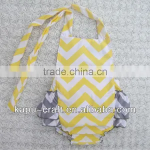 Cute Infant Chevron Baby Garment Blank Infant Rompers thumbnail-1