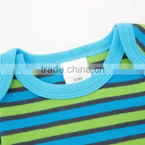 High Quality Newborn Clothes Stripe Sleeveless Cotton Baby Rompers Summer thumbnail-3